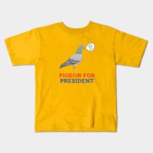 Pigeon for President Kids T-Shirt